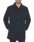  Cole Haan Men's Woolen Plush Coat - Navy - Bonton