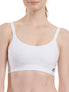  Adidas Scoop Lounge Activewear Bra - White - Bonton