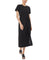Knit Shirt Dress with Waist Tie