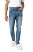  Tahari Super Soft Slim 5 Pocket Denim - Thunder Blue - Bonton