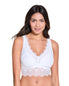  Cosabella Allure Curvy Plunge Bralette - White - Bonton