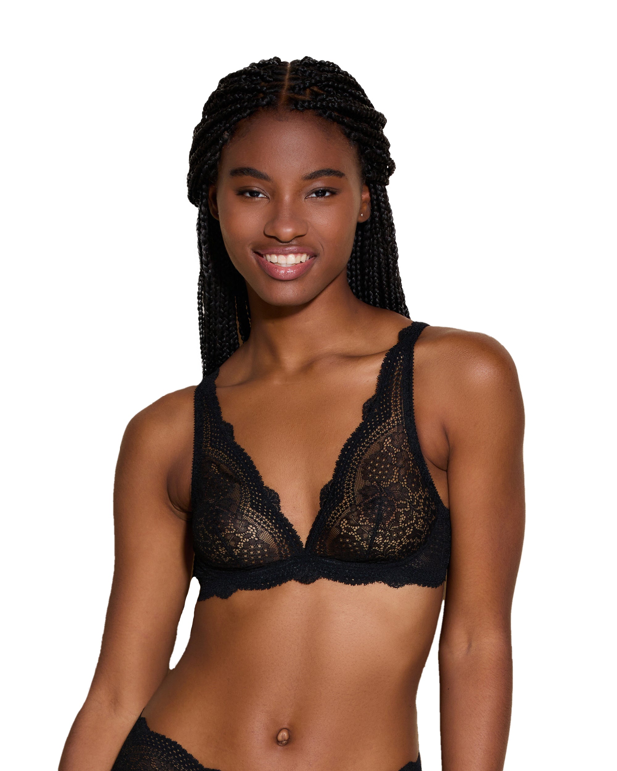  Cosabella Forte Longline Bralette - Black - Bonton