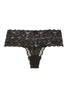  Cosabella Never Say Never Comfie Cutie Thong - Black - Bonton