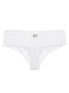  Cosabella Never Say Never Lowrider Hotpants - White - Bonton