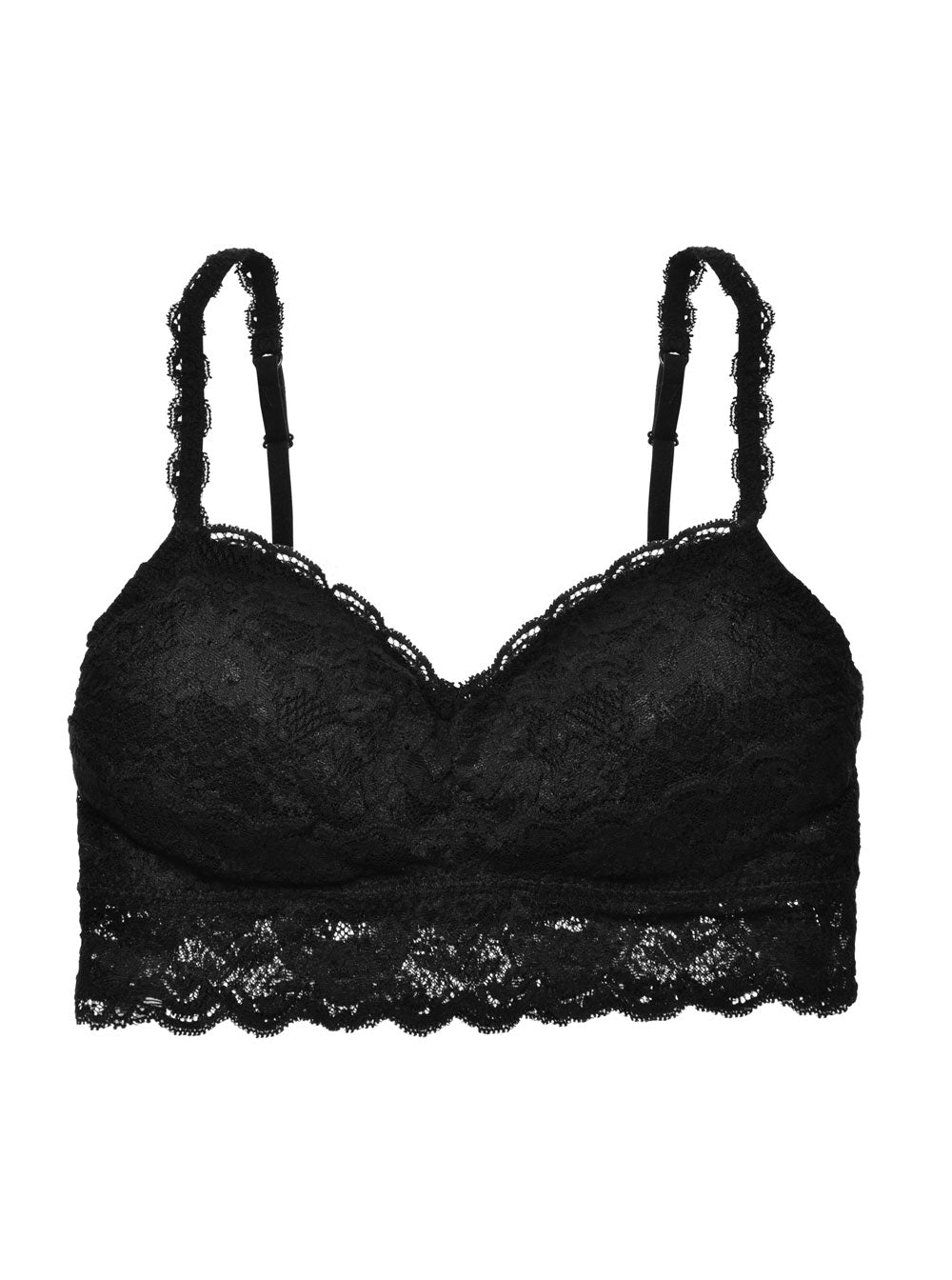  Cosabella Never Say Never Padded Soft Bra Sweetie - Black - Bonton