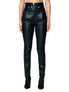  BlankNYC High Waisted Skinny Vegan Leather Pants - Black - Bonton