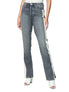  BlankNYC Split Hem Straight Leg Jeans - Grey - Bonton