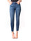 Mid Rise Cropped Skinny Jeans