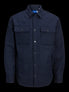  Jack & Jones Jornolan  Quilt Harlow Overshirt Ls - Navy Blazer - Bonton