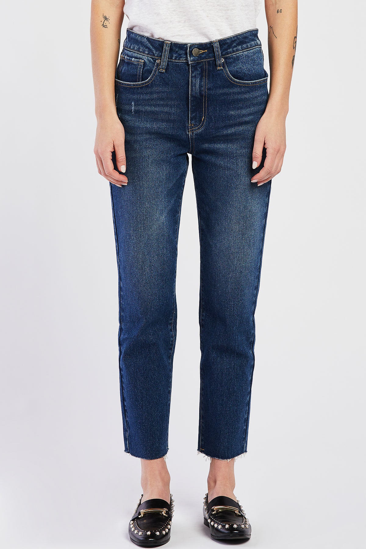   Velvet Heart Jed High Rise 5 Pocket Ankle Length Jeans - 782 Monrovia - Bonton