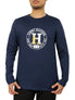  Tommy Hilfiger Long Sleeve Cotton Crew Neck - Dark Navy - Bonton