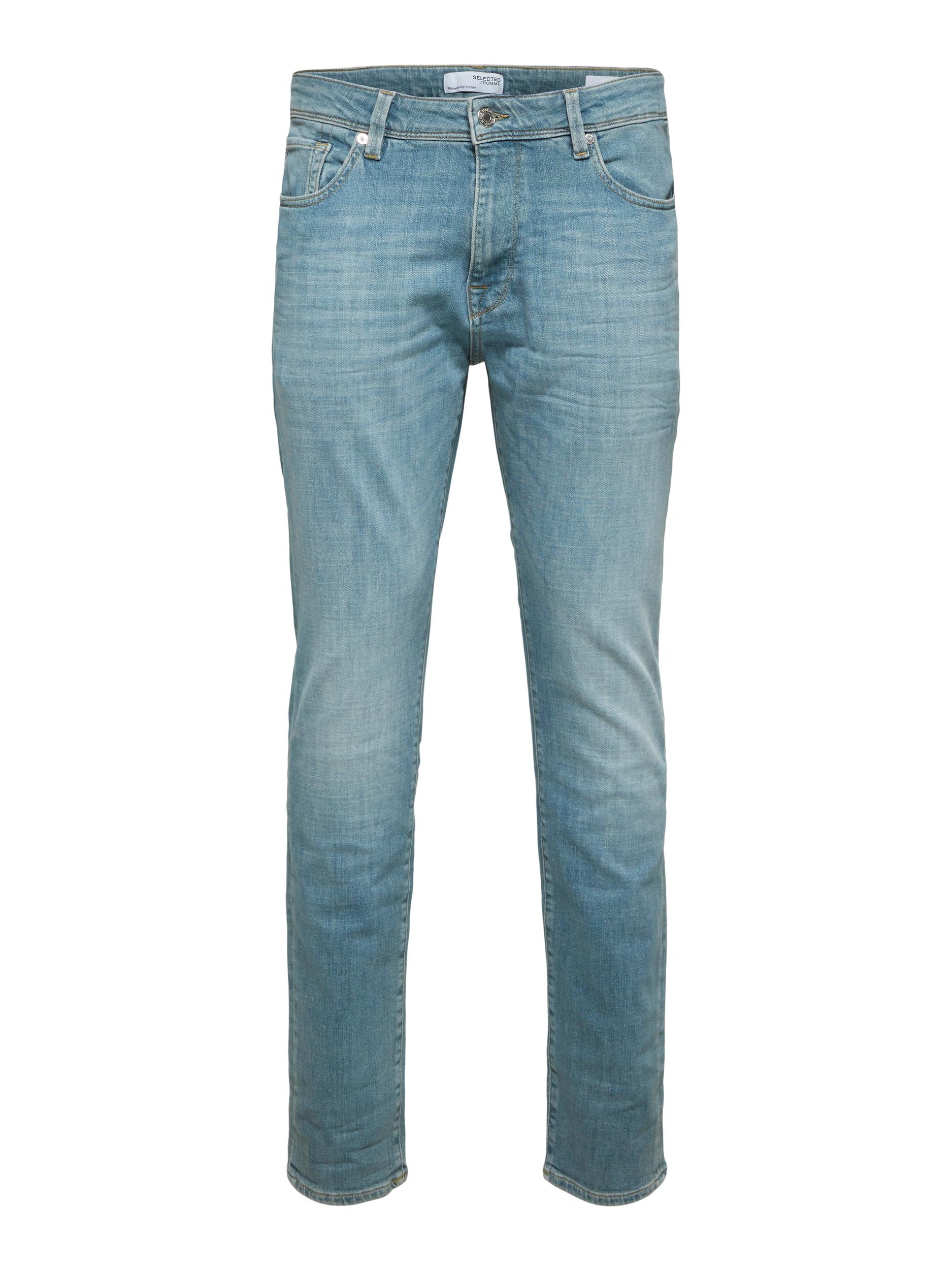  Selected Homme Slim Leon Jeans - Light Blue Denim - Bonton