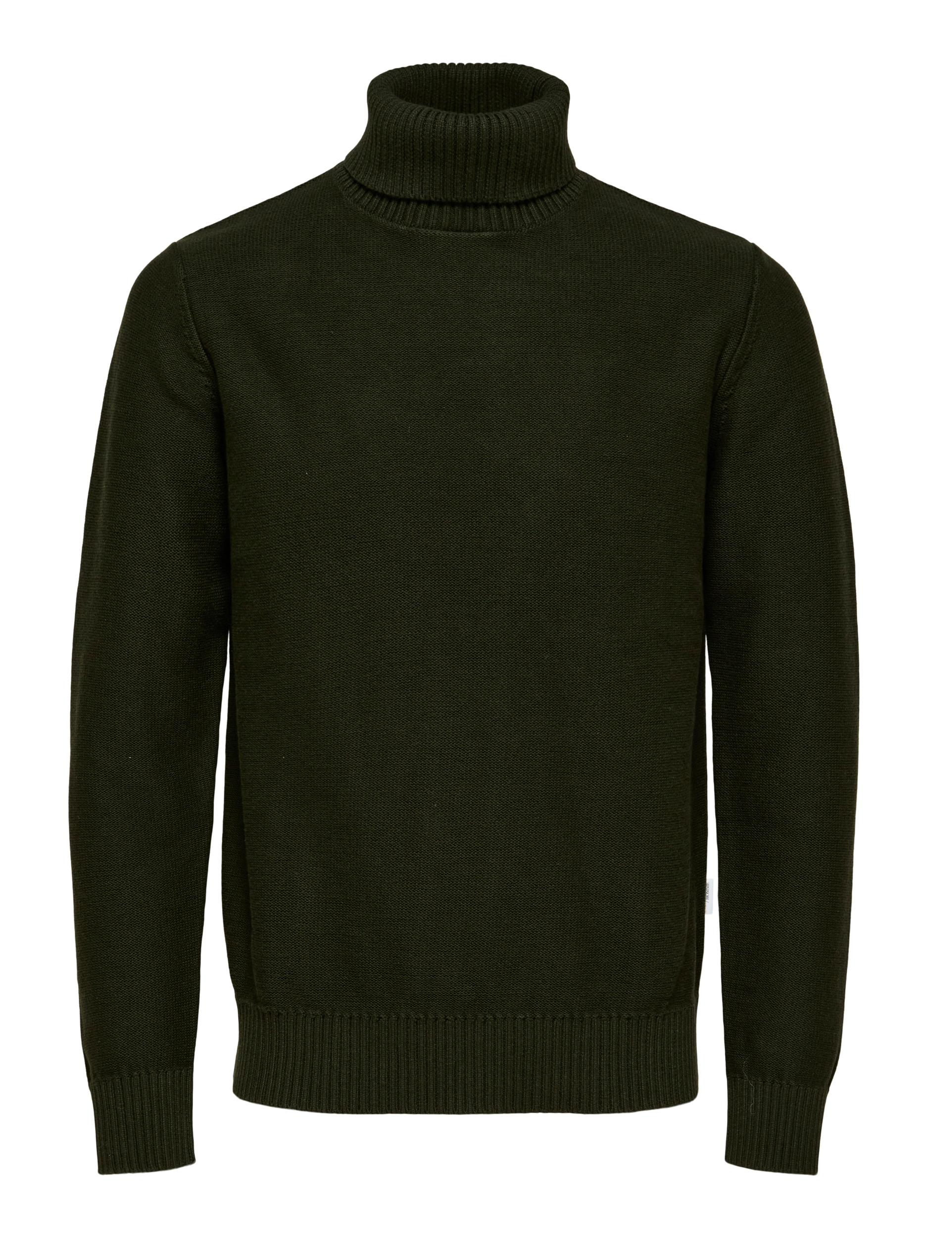  Selected Homme Axel Knit Roll Neck - Rosin - Bonton