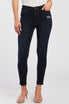   Velvet Heart Alisia Mid Rise Skinny Jean With Distressed Detail - Rinse - Bonton