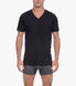  2xist 3 Packs Cotton V-neck Tee - Black - Bonton