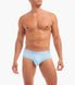  2xist 3 Packs Essential Stretch No-show Brief - Stingray / Hawaiian Sunset / Blue Bell - Bonton