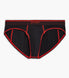  2xist Speed Dri Lightning Low-rise Brief - Black Beauty / Endangered - Bonton