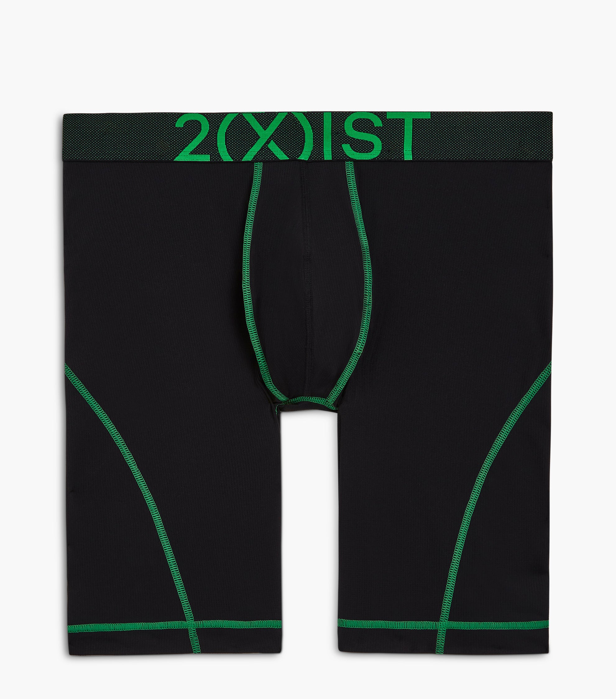  2xist Speed Dri Lightning Boxer Brief 9in - Black Beauty / Irish Jig - Bonton