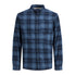  Jack & Jones Jorowen Grindle Willow Comfort Shirt - Navy Blazer - Bonton