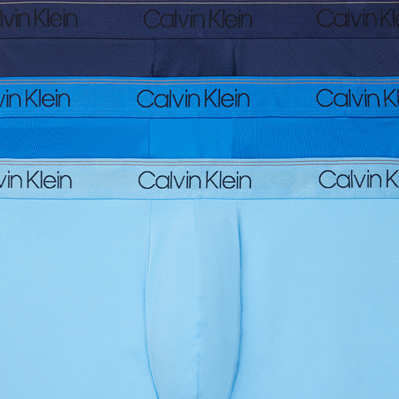  Calvin Klein Micro Fiber Stretch Boxer Brief 3 Pack - Navy - Bonton