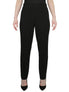  Kasper Pull On Slim Ankle Stretch Cross Hatch Pant - Black - Bonton