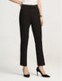  Anne Klein Slim Ankle Pull-On Pants - Espresso/Anne Black - Bonton