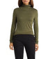  Anne Klein Long Sleeve Rayon Turtleneck - Kelp - Bonton