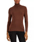  Anne Klein Long Sleeve Turtleneck - Espresso - Bonton