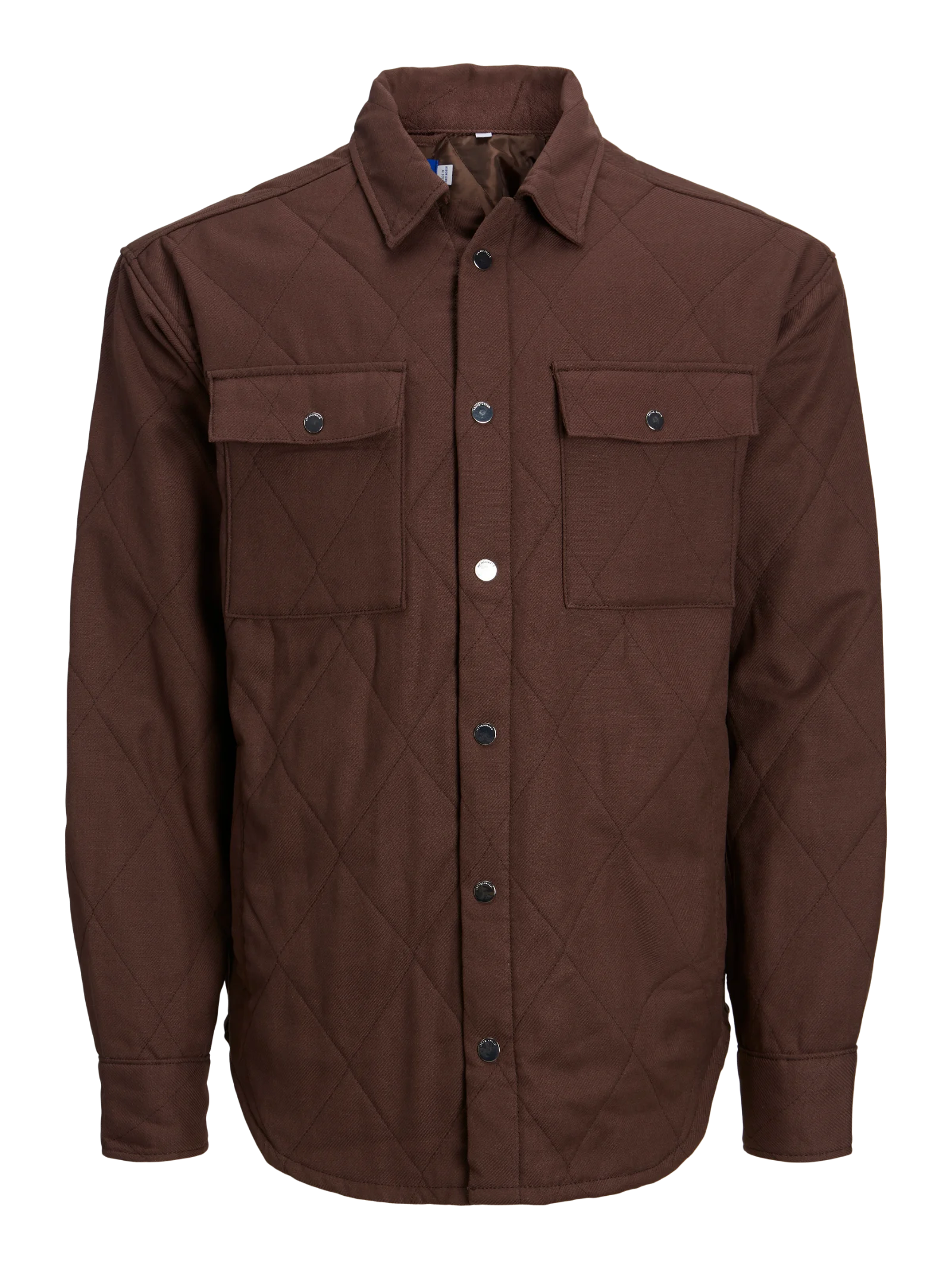  Jack & Jones Jornolan  Quilt Harlow Overshirt Ls - Navy Blazer - Bonton