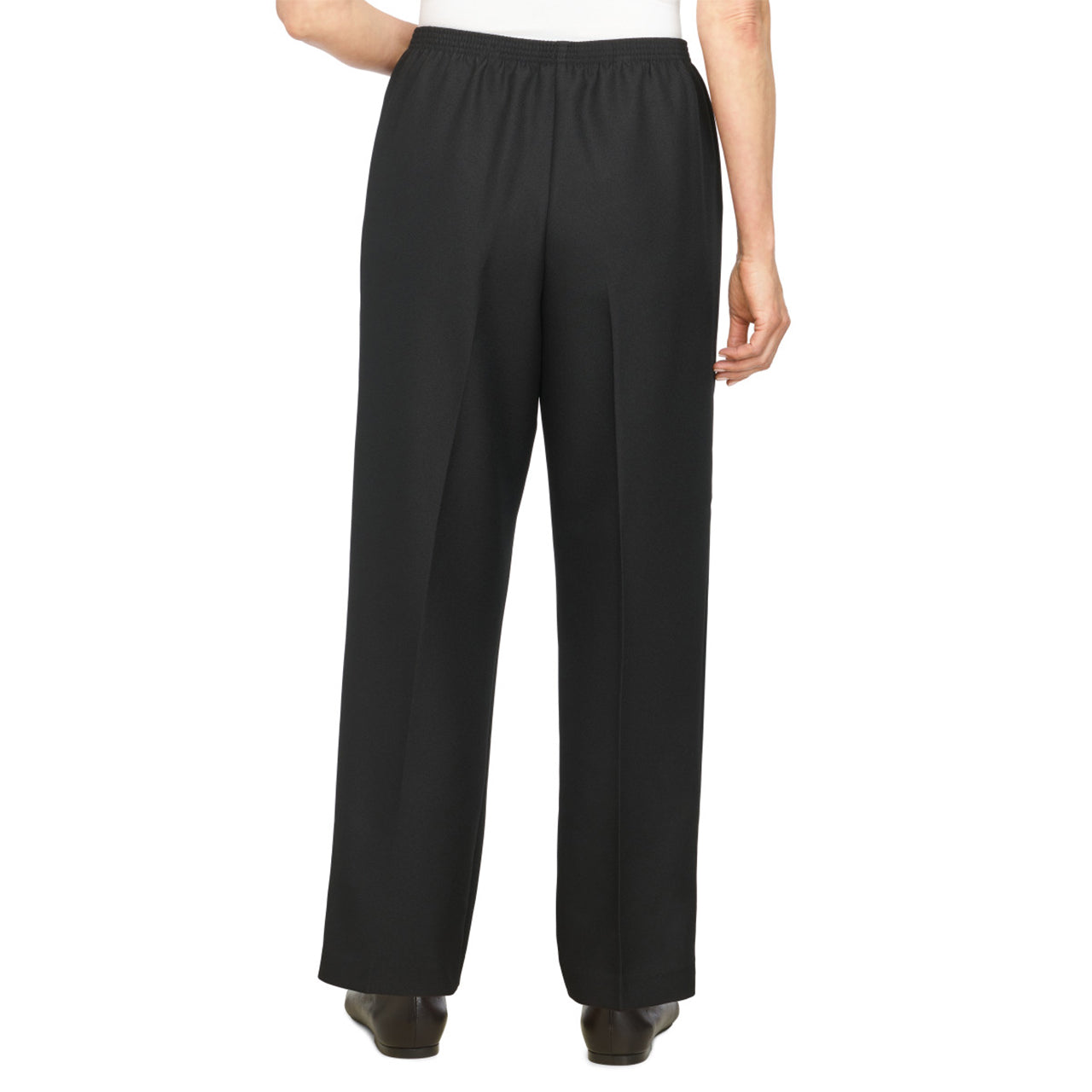  Alfred Dunner Proportioned Short Pant - White - Bonton