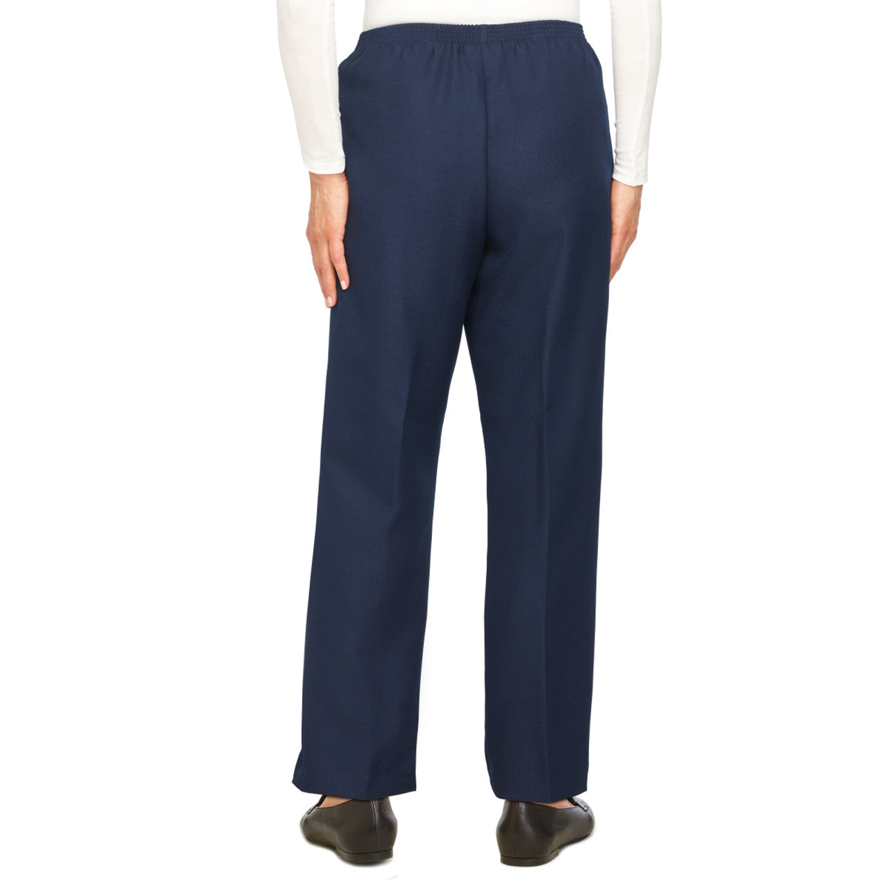  Alfred Dunner Proportioned Short Pant - Black - Bonton