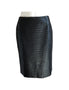  Anne Klein Faux Crocodile Embossed Skimmer Skirt - Anne Black - Bonton