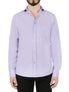  Solid Purple Dress Shirt - Purple - Bonton