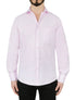  Solid Pink Dress Shirt - Pink - Bonton