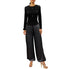  Ciebon Risa Smock Pearl Sweater - Black - Bonton