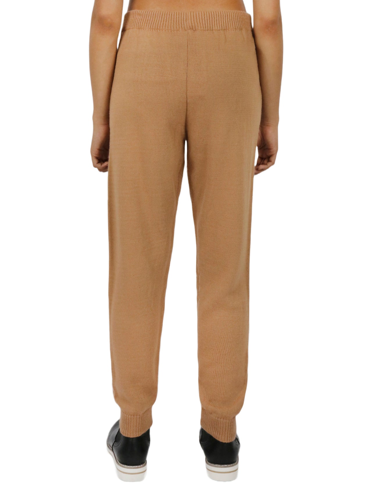  Miss Poeym Cozy Sweater Knit Jogger - Camel - Bonton