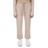  Cream & Rouge Drawstring Joggers - Beige - Bonton