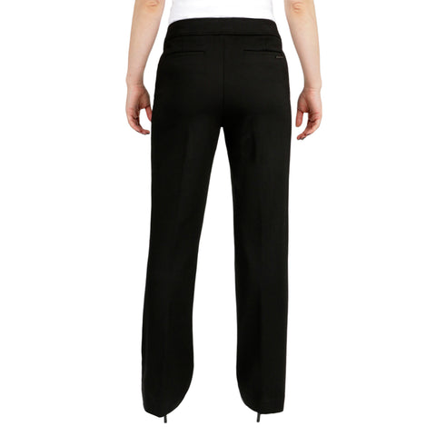 Black Flare Leg Compression Pants