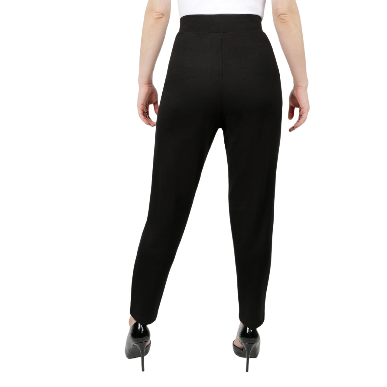  Anne Klein Pull On Light Weight Serenity Knit Jogger - Black - Bonton