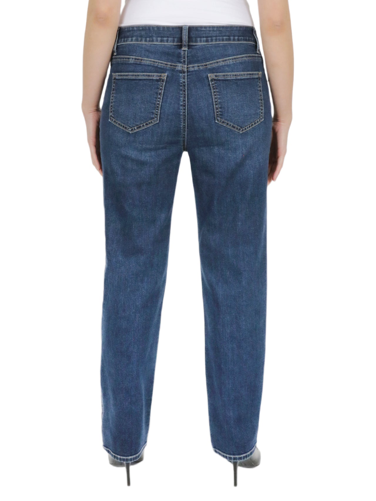  Relativity Missy Straight Leg Jeans - Black - Bonton