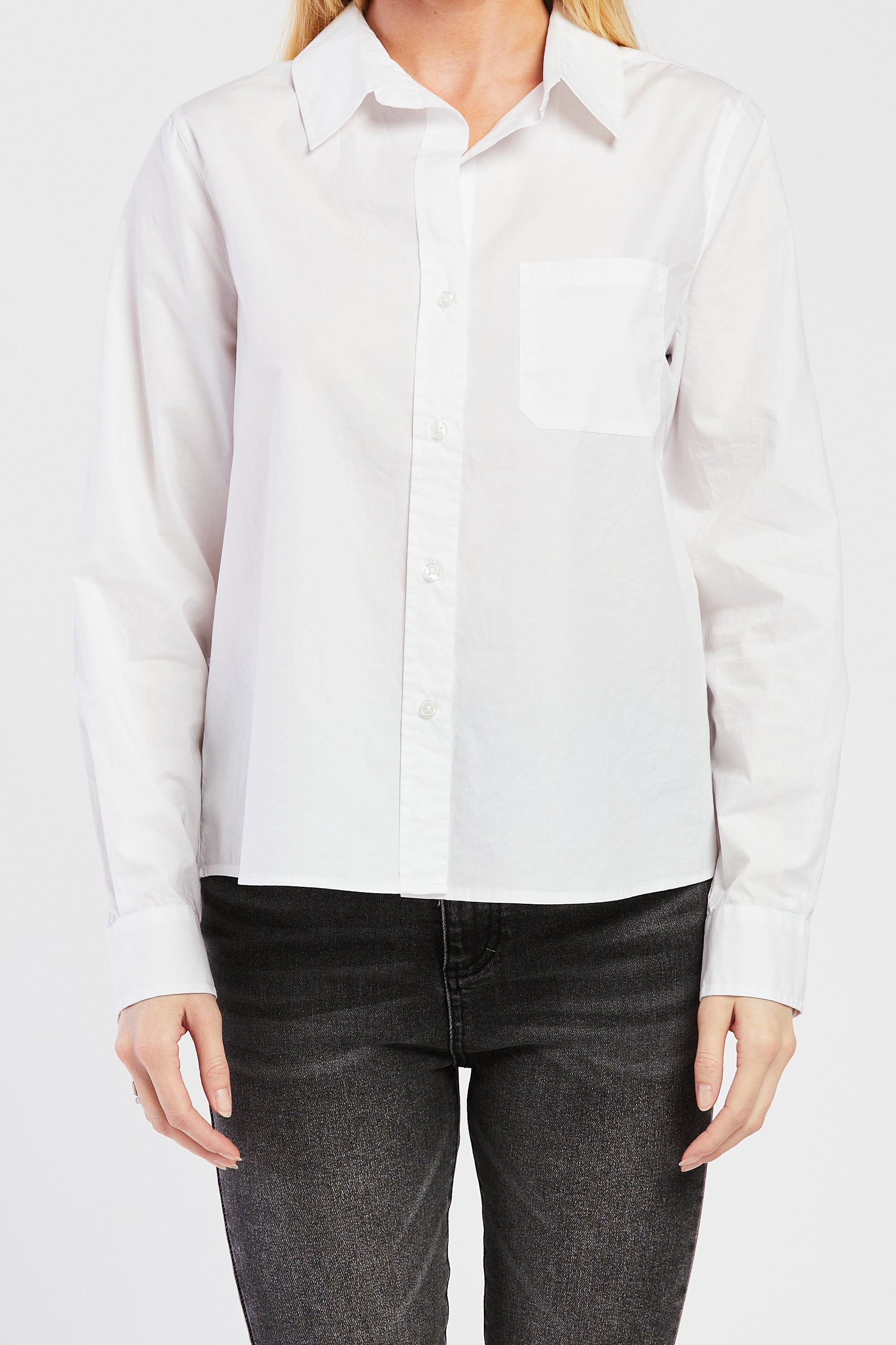   Velvet Heart Chelina White Shirt with Long Sleeves - White - Bonton