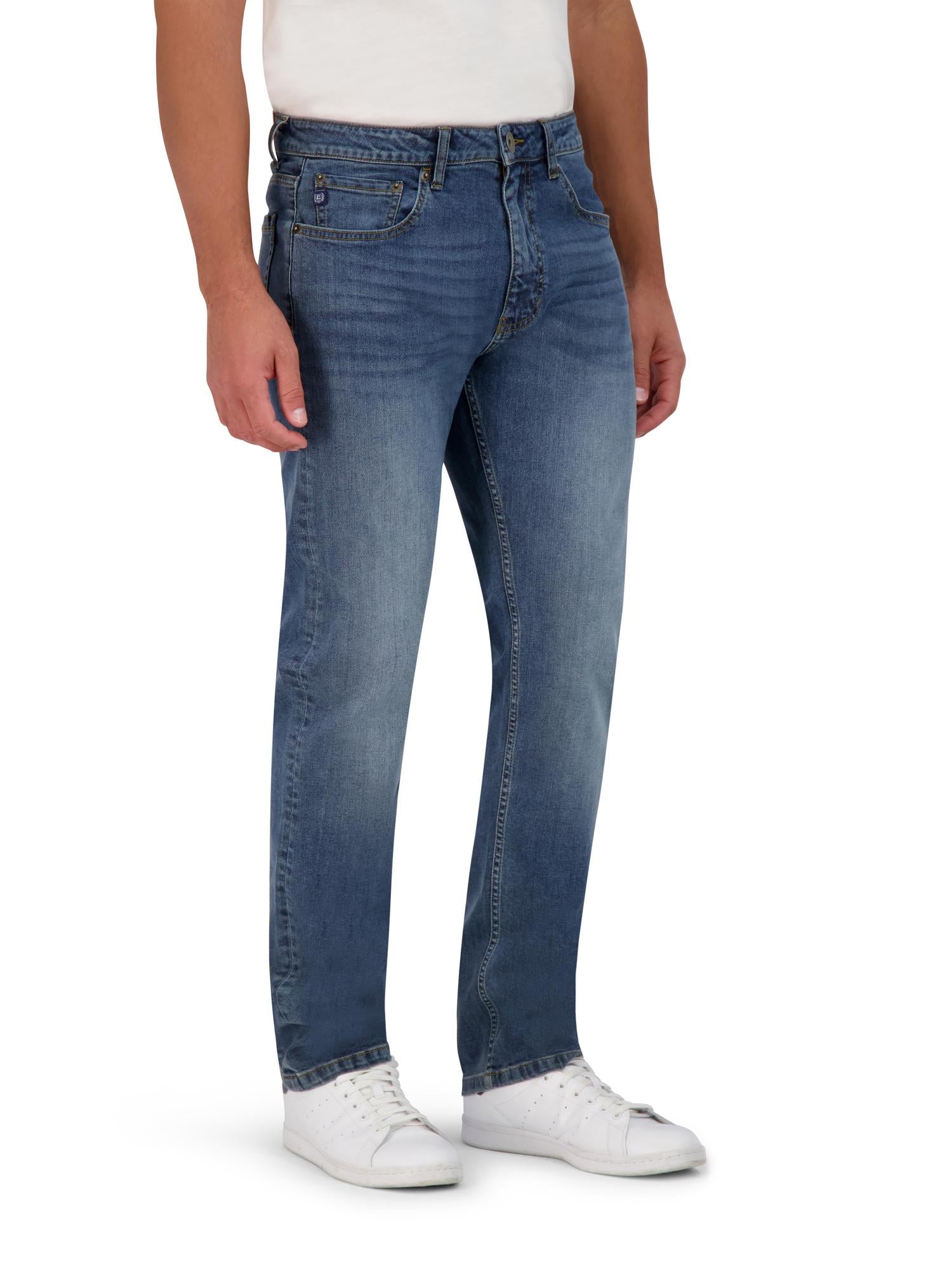  Chaps Chaps Men's 5-Pocket Denim Regular Fit - Armour Wash - Bonton