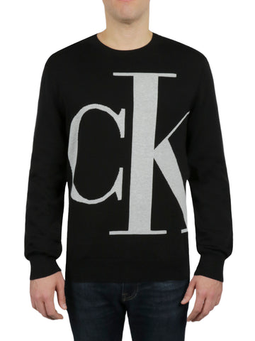 Long Sleeves Logo Supima Crew