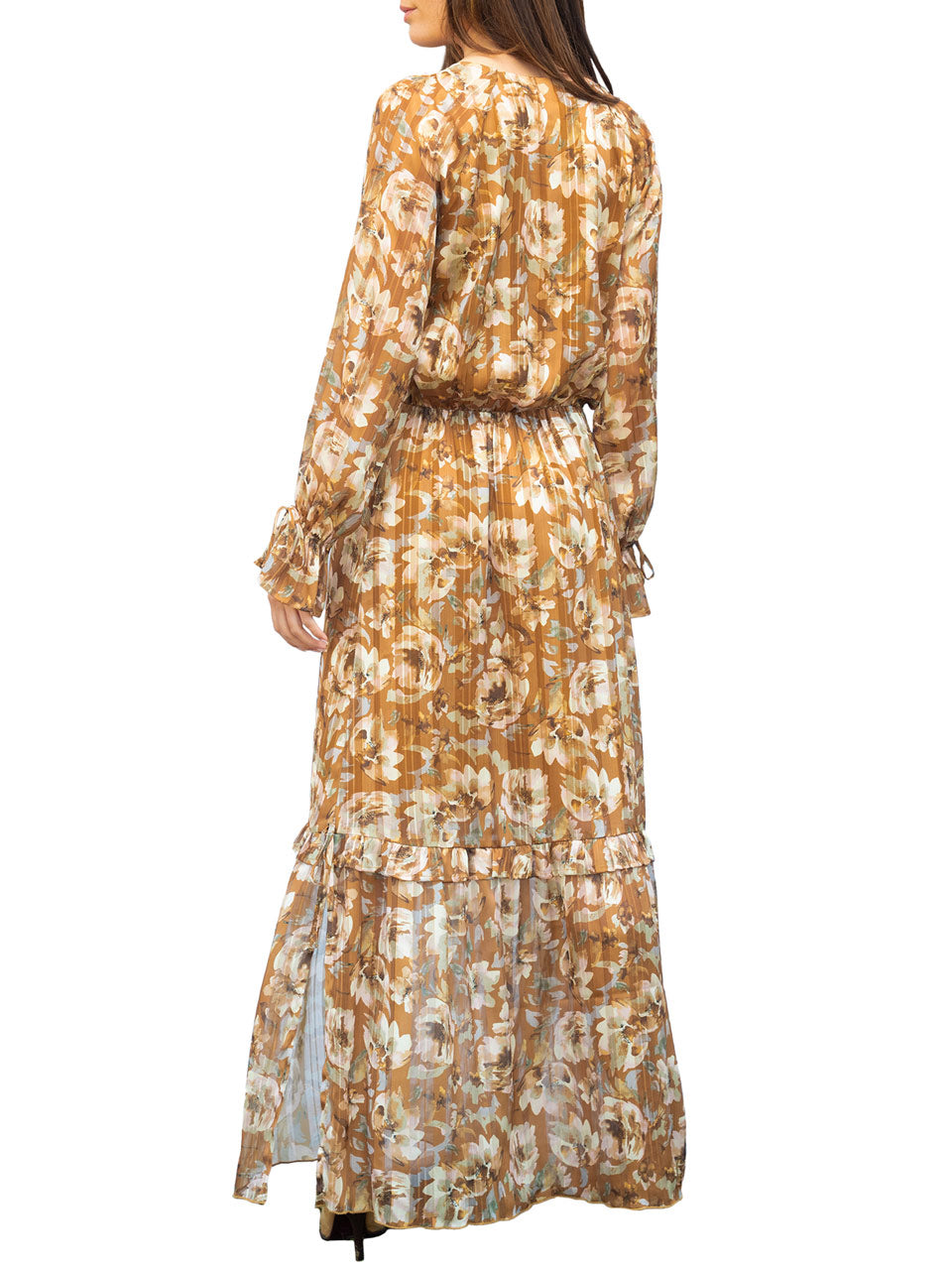  Lorissa Maxi Dress - Brown Multi - Bonton