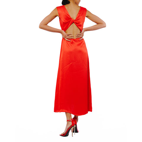 Penny Twist Bias Dress
