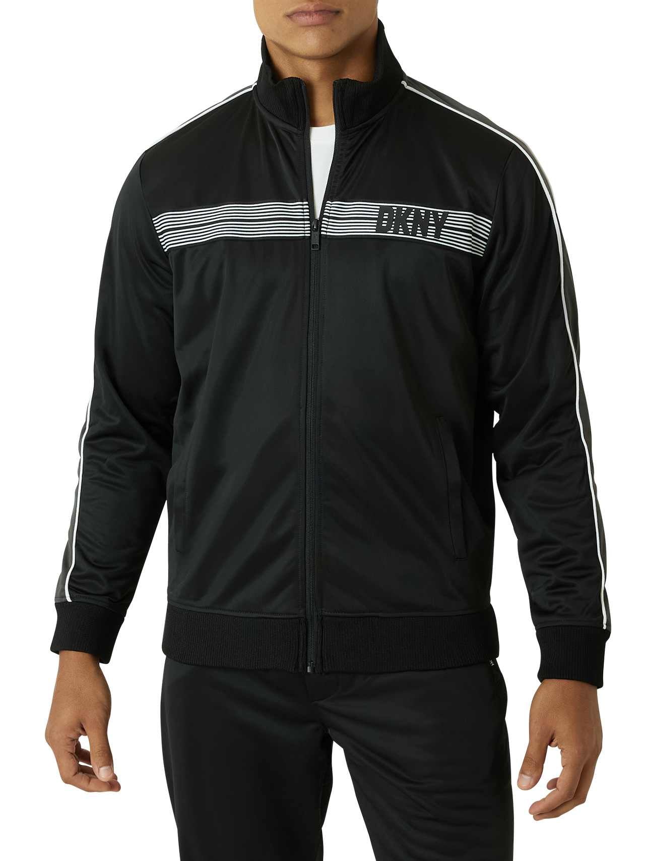  DKNY Royal Track Jacket - Black - Bonton