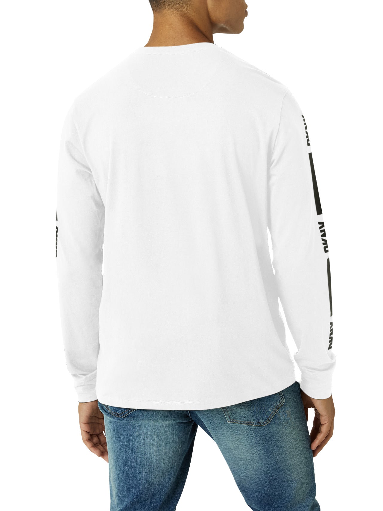  DKNY Logic Long Sleeve Tee - White - Bonton