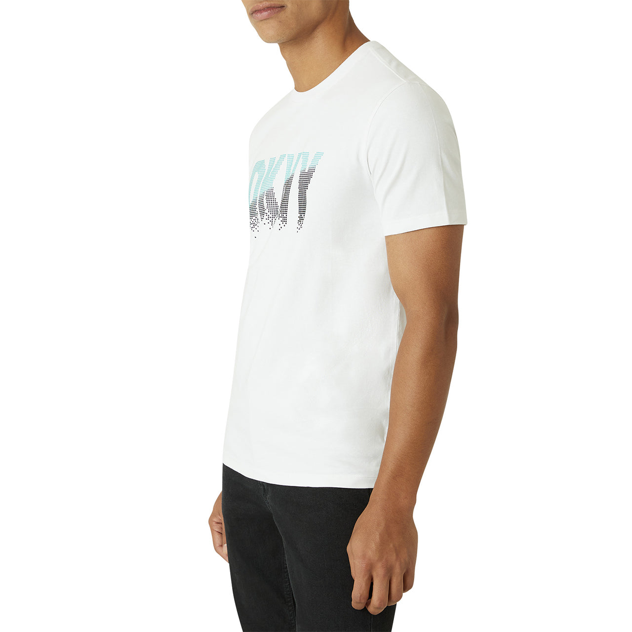  DKNY Logic Short Sleeve Tee - White - Bonton