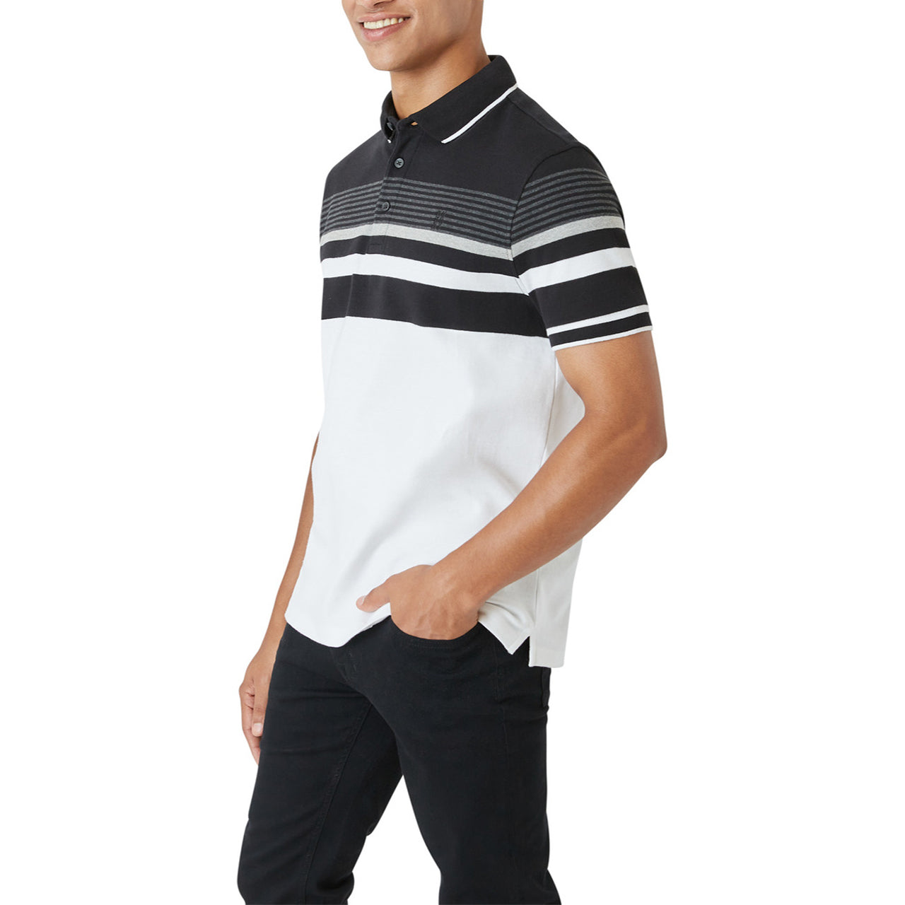  DKNY Kenmore Polo - White - Bonton