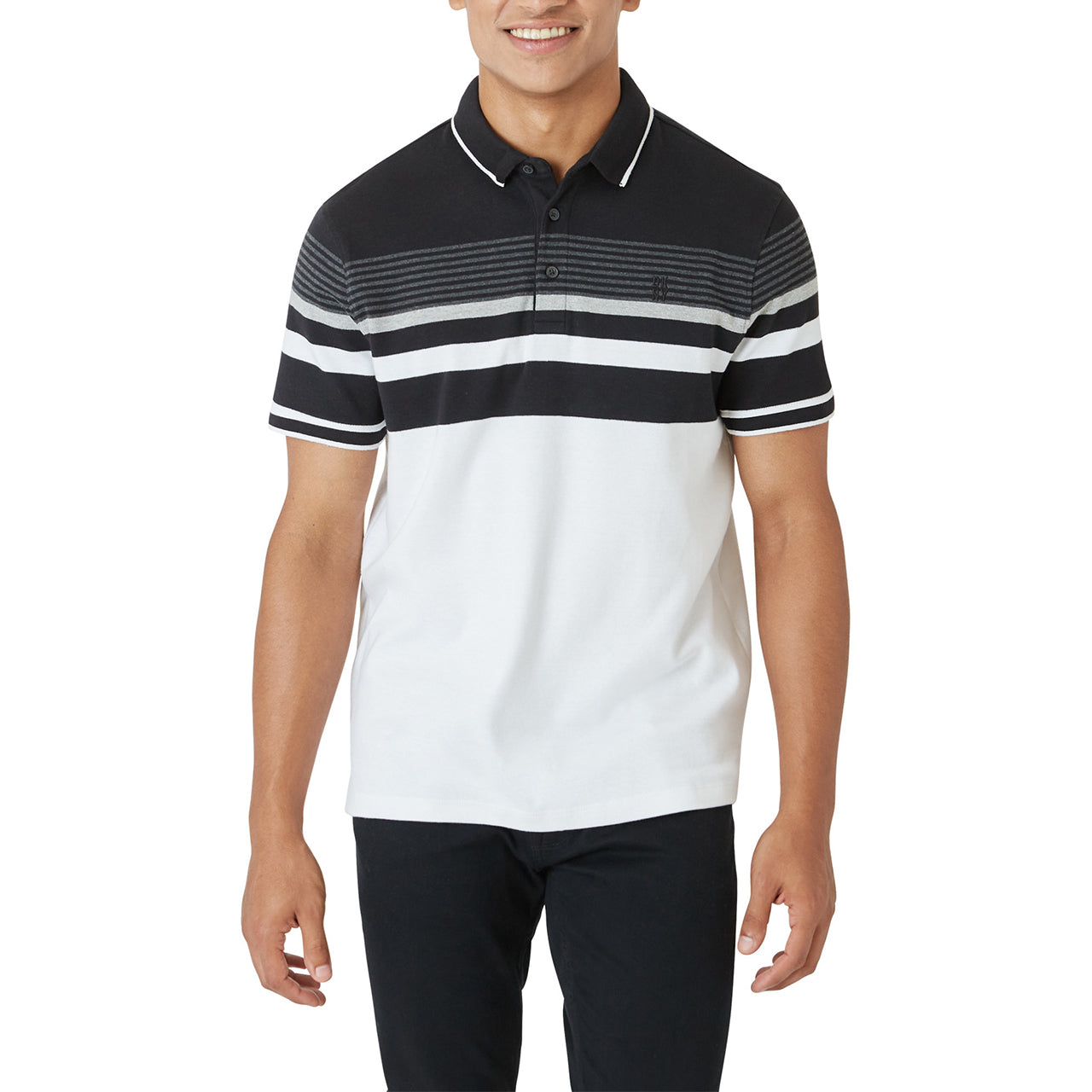 DKNY Kenmore Polo - White - Bonton
